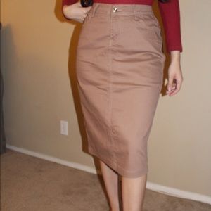 Khaki Skirt